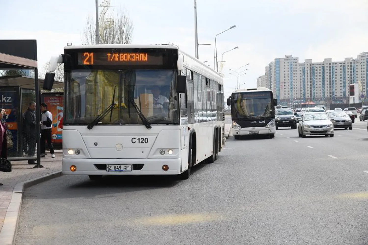 «Нұрлы жол» вокзалына қатынайтын бірқатар автобустың қозғалыс сызбасы өзгерді