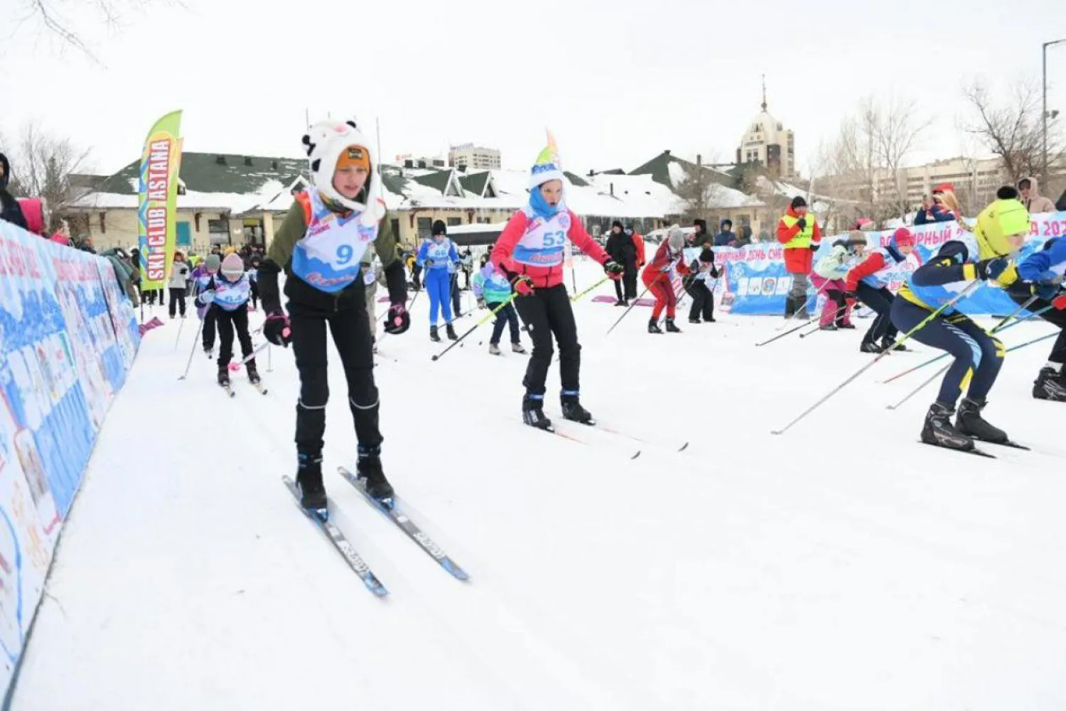 Астанада World snow day қар фестивалі өтті