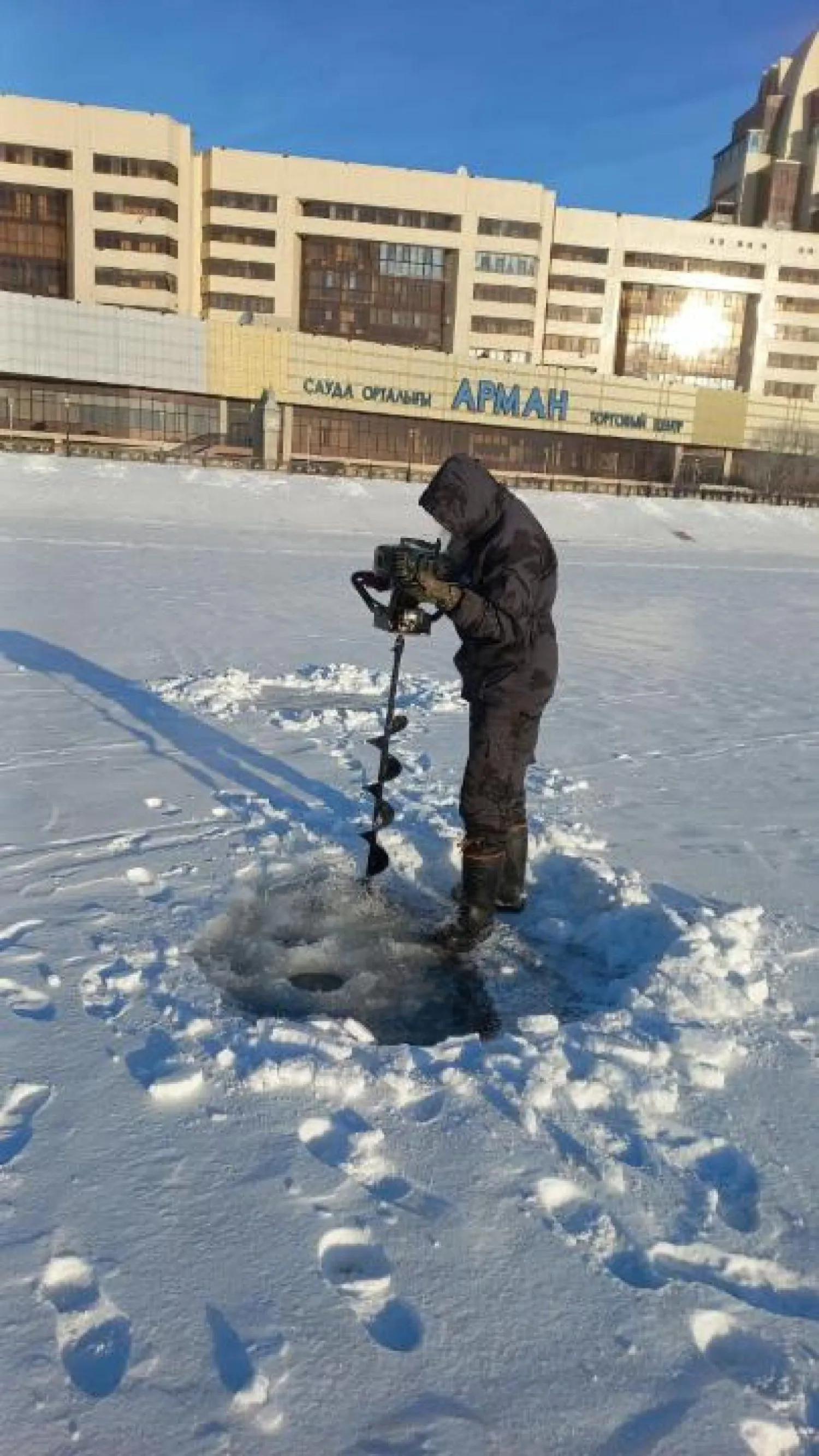 Есіл өзенінде бітелуге қарсы іс-шаралар өтіп жатыр