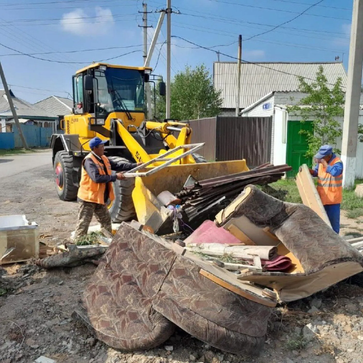 Сарыарқа ауданында заңсыз қоқыс төккендерге айыппұл салынды