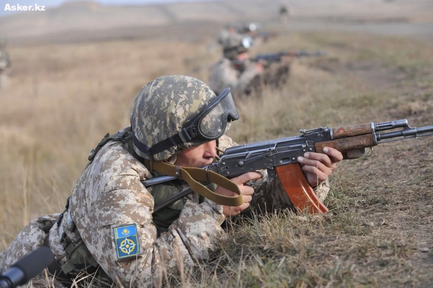 Қазақстан шекараларында әскери оқу-жаттығу күшейтіліп жатыр