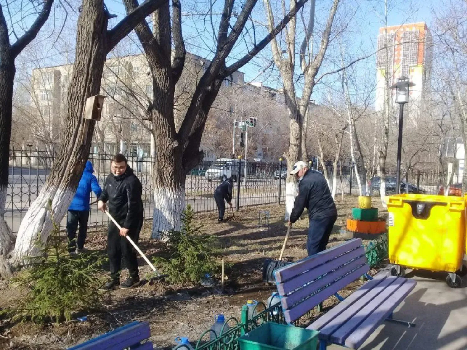 Елордалық әкелер кеңесі «Таза Weekend» экологиялық десант жобасын ұйымдастырды