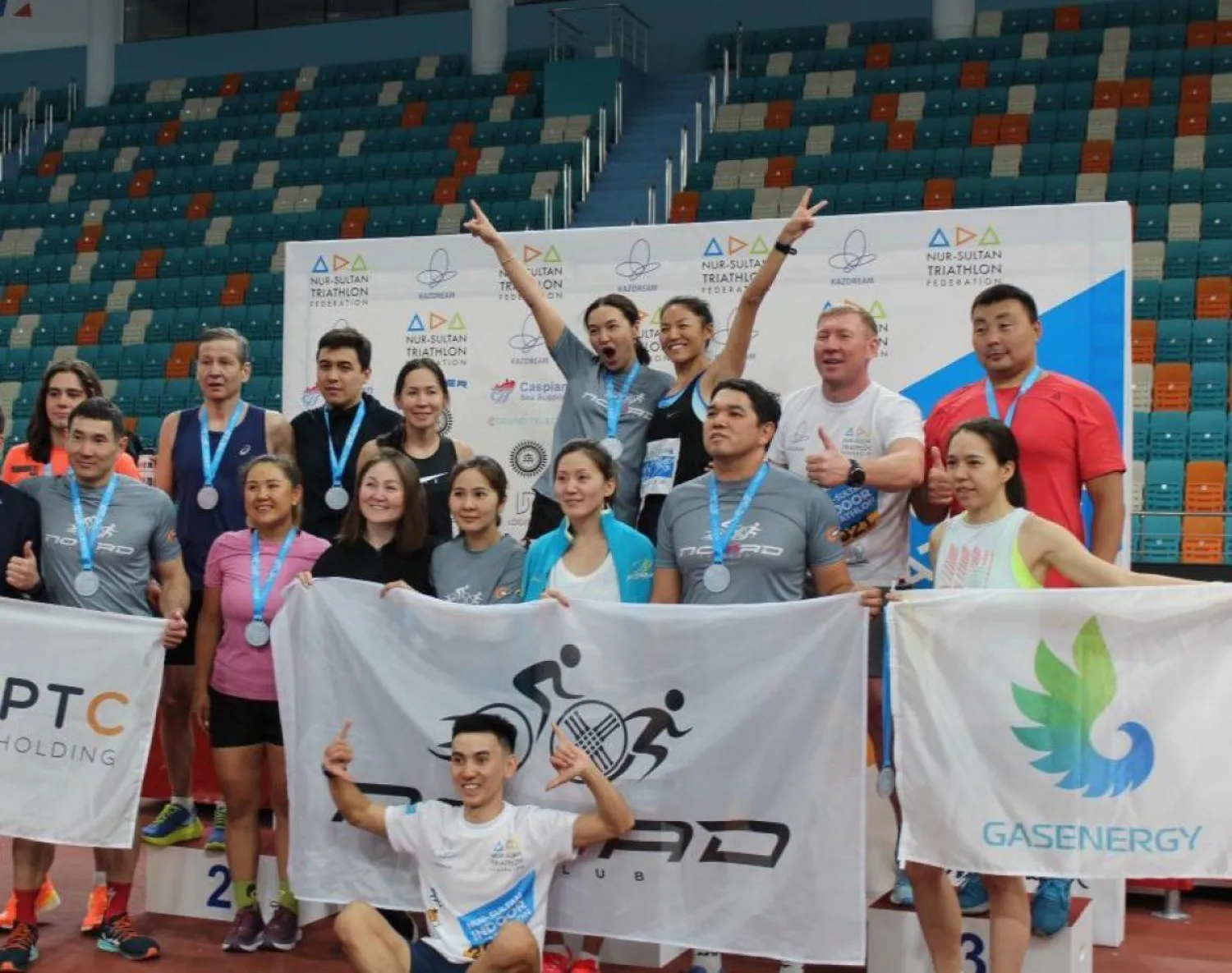 Бас қалада Nur-Sultan Indoor Triathlon жарысы өтті