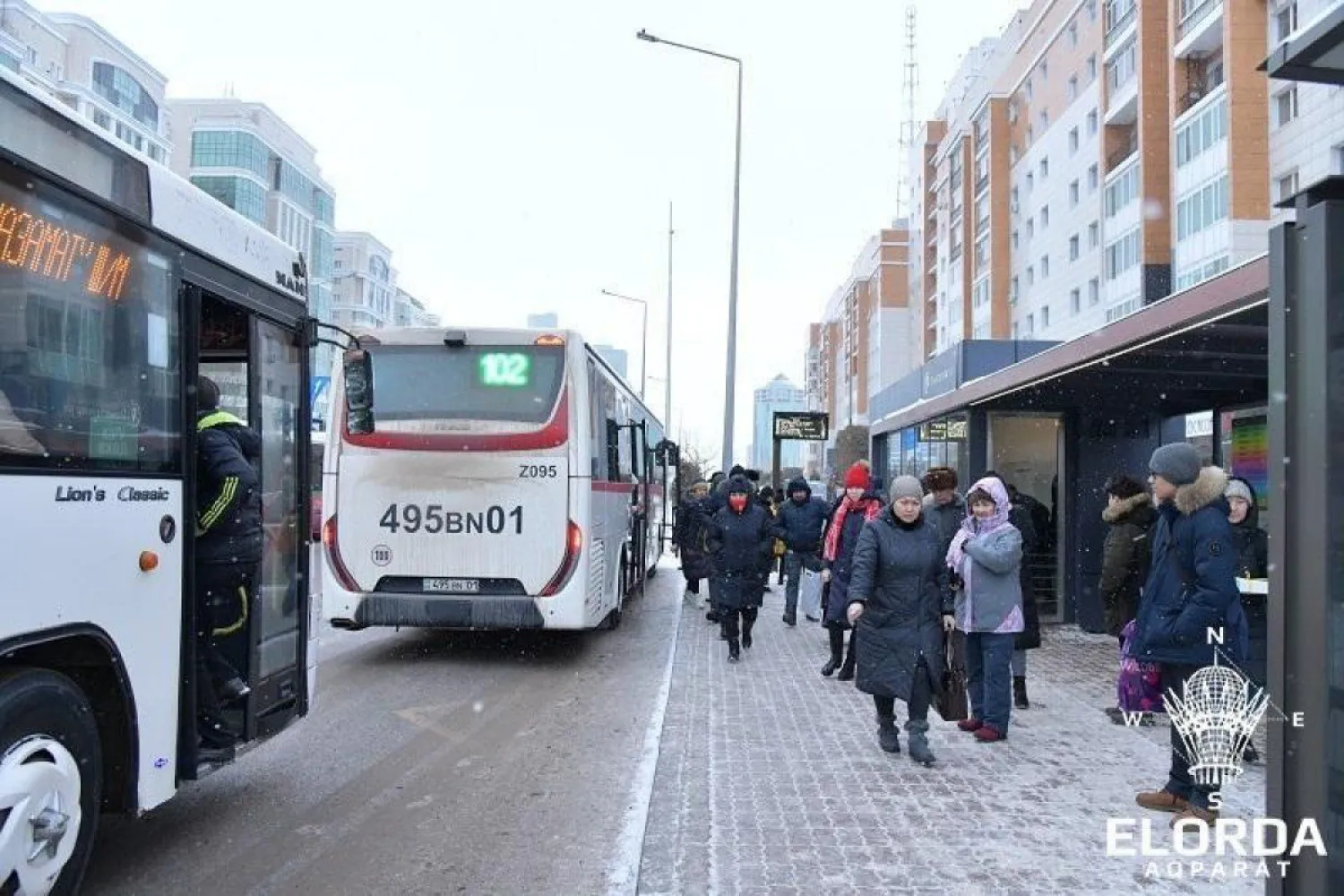 Елордада 7 наурыз күні қоғамдық көліктер жүреді