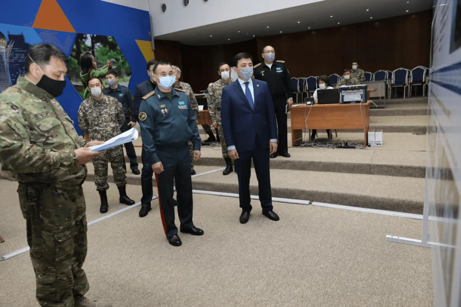 Елордада төтенше жағдай кезінде арнаулы әскери жиынға шақырылғандар кімдер?