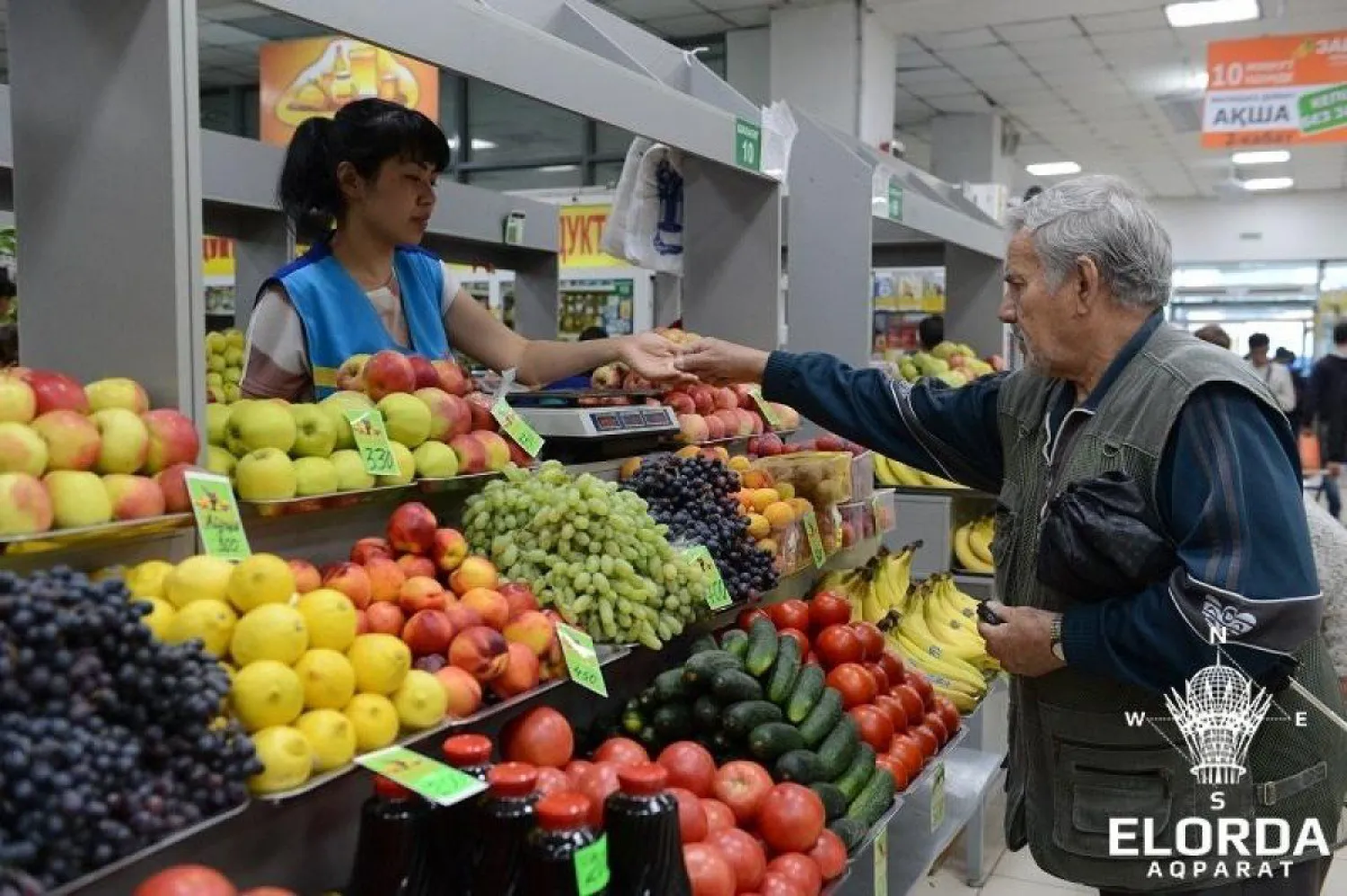 Бас қалада азық-түлік бағасын көтерген саудагерлерге айыппұл салынады