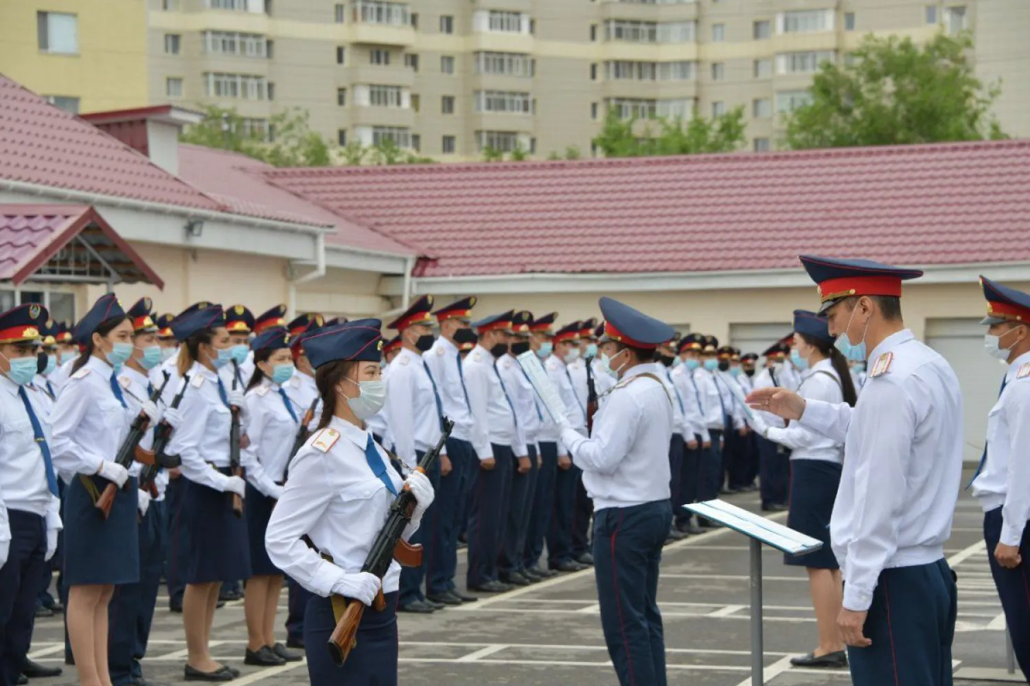 Елордада күзет полициясының жеке құрамы арасында іс-шара өтті