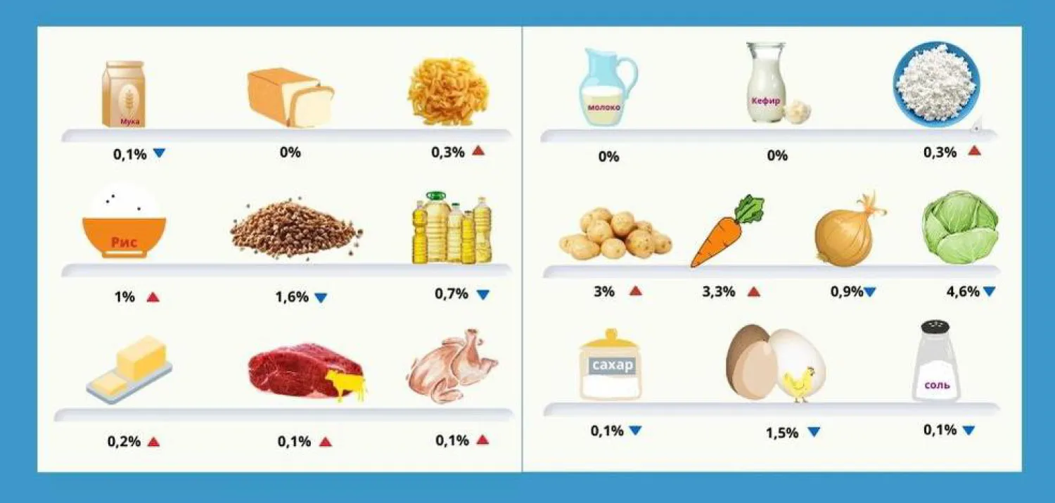 Елімізде сәбіздің орташа бағасы қанша?