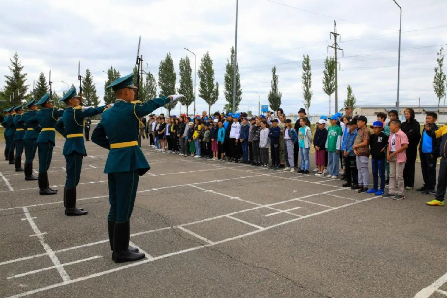 Елордалық десанттық-шабуылдау құрамасында ашық есік күні өтті