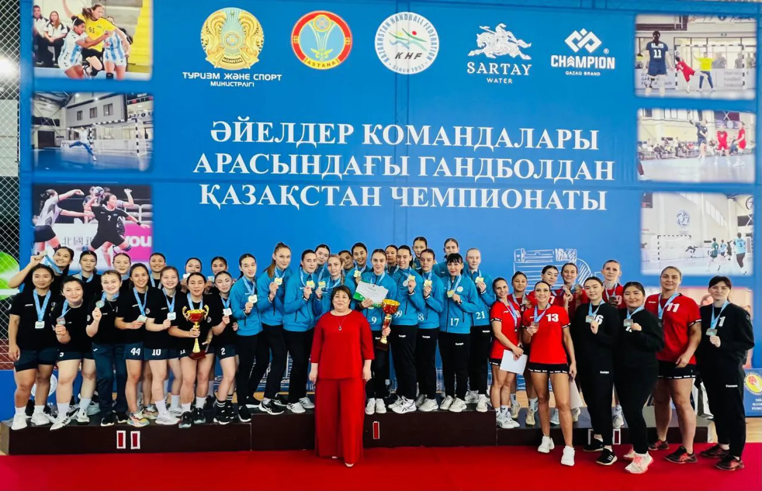 Елордада әйелдер арасындағы гандбол чемпионаты тартысты өтті