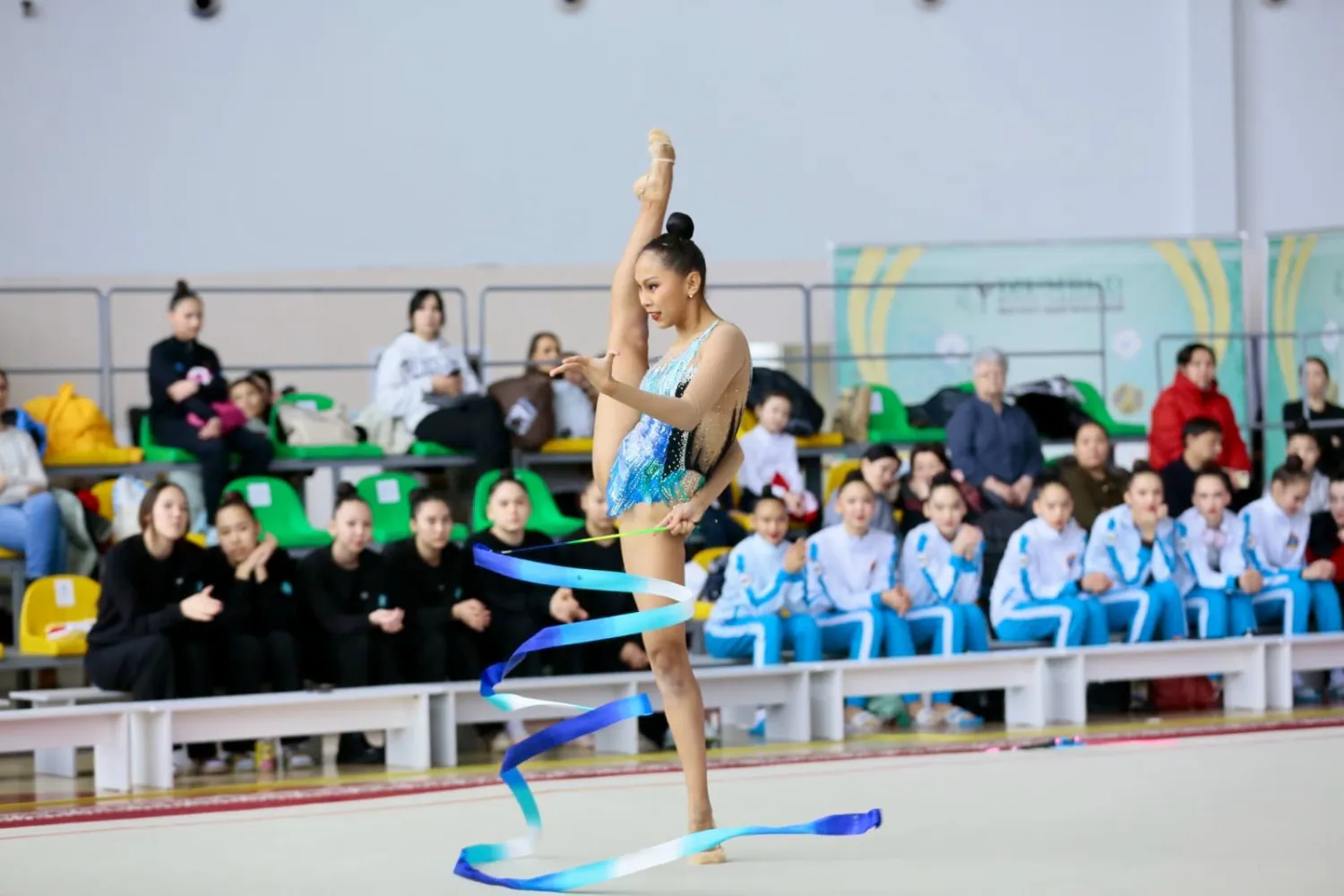 Елордада көркем гимнастикадан ашық чемпионат өтіп жатыр