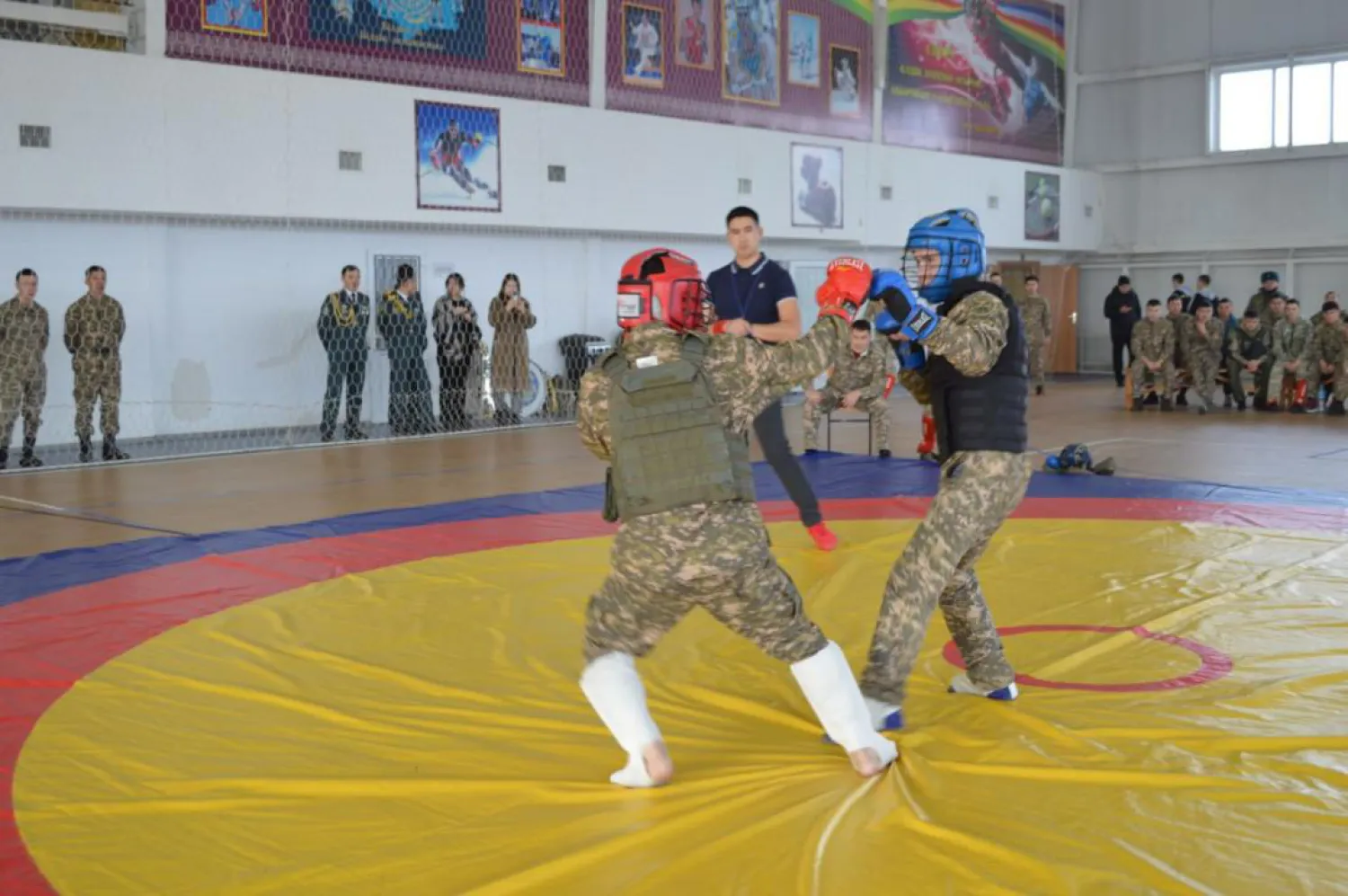 «Астана» өңірлік қолбасшылығында қоян-қолтық ұрыстан чемпионат өтті