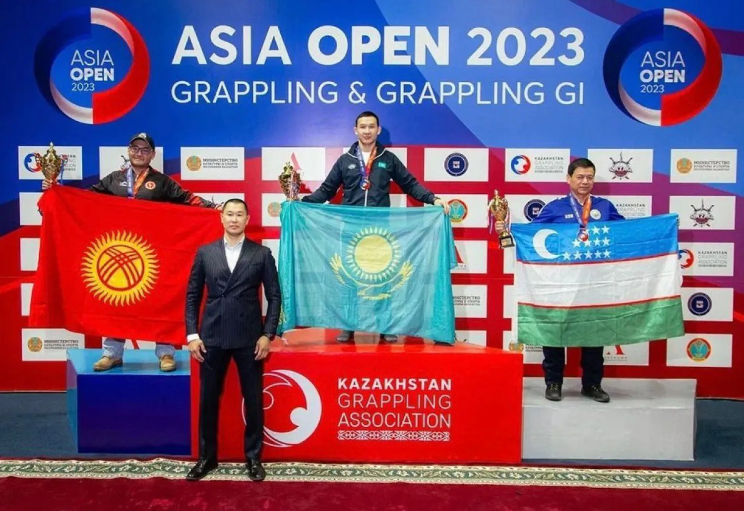 Қазақстан құрамасы Астанада өткен грэпплингтен ASIA OPEN-2023 турнирінің жеңімпазы атанды