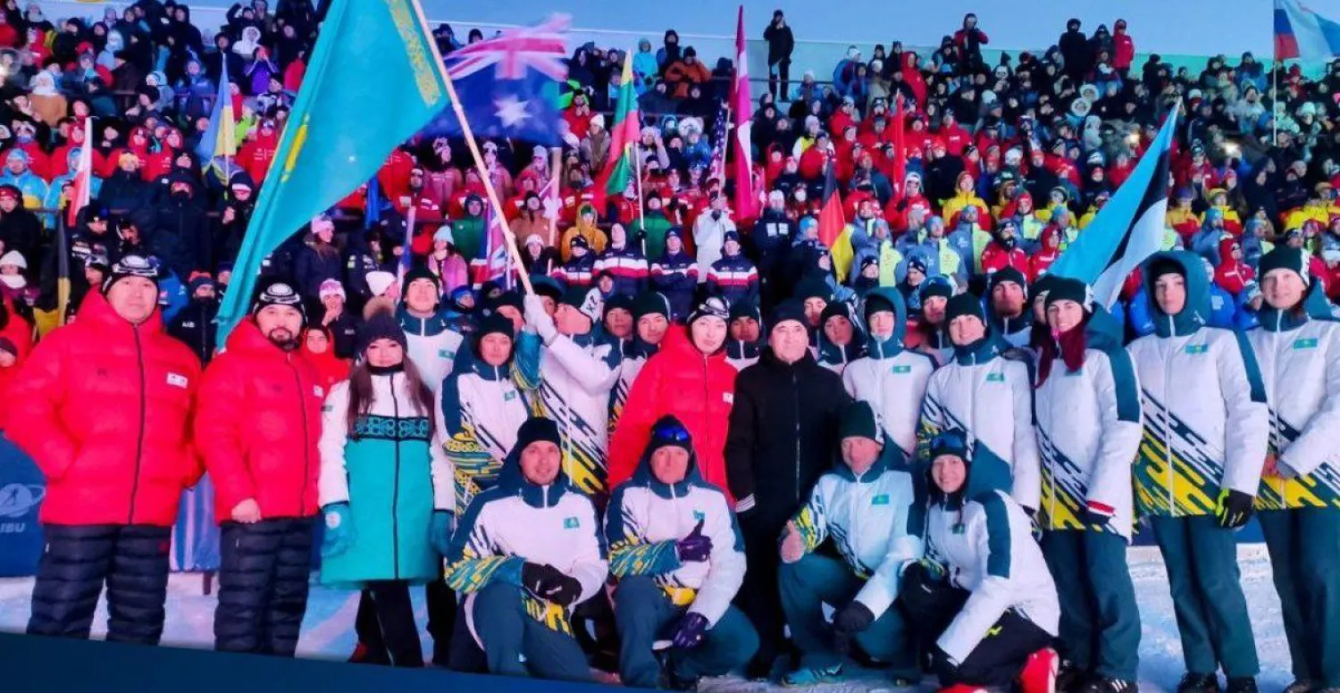 Щучинск қаласында биатлоннан әлем чемпионатының ашылуы өтті