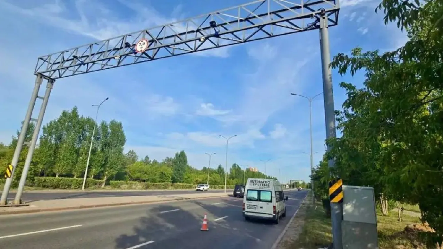 Астанада артық салмағы үшін жүк көліктеріне айыппұл салынады