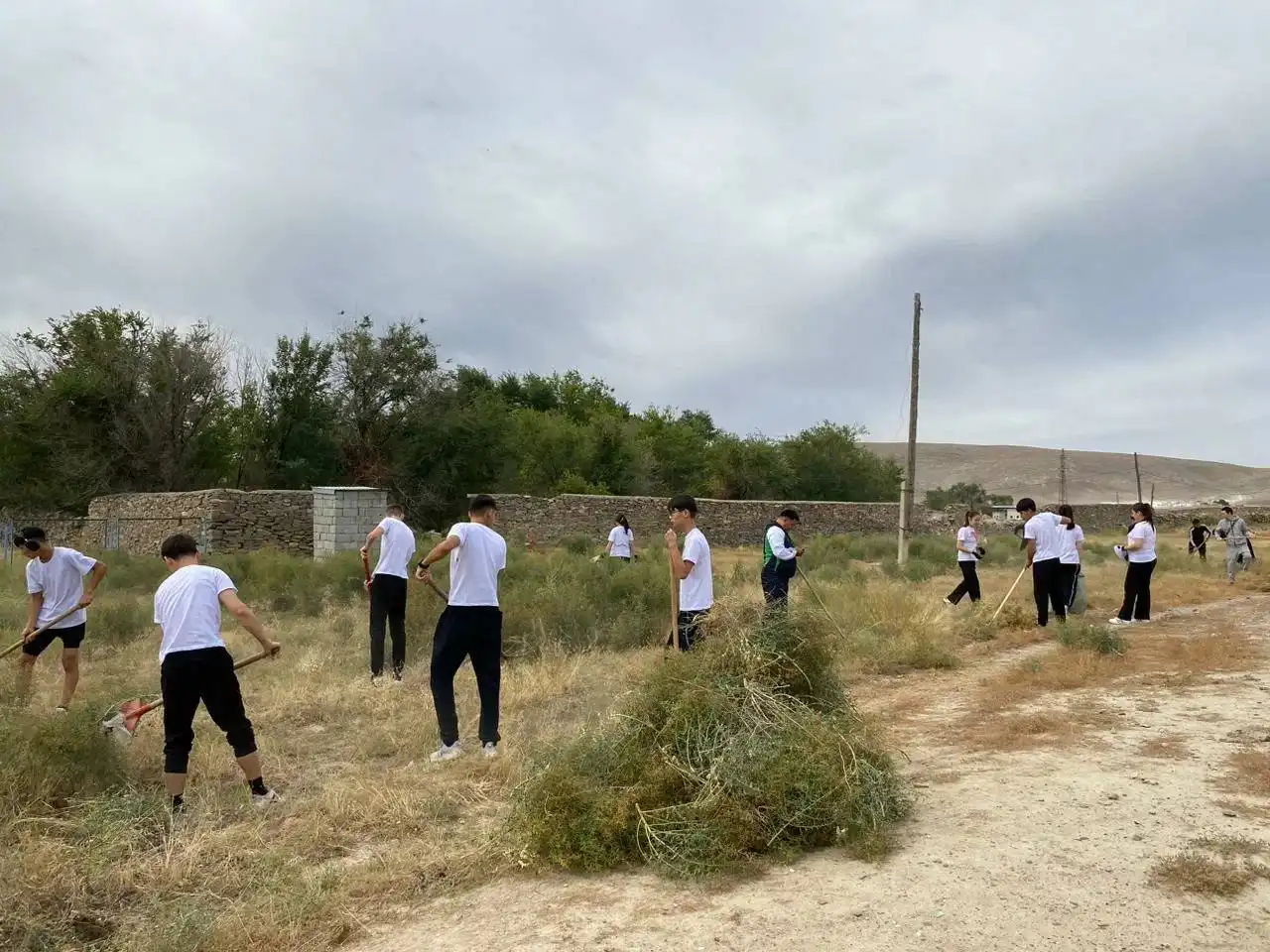 «Таза бейсенбі» акциясына қатысушылар АЭС құрылысына қолдау білдірді