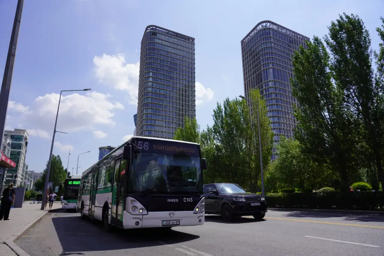 Астанада жеті автобустың қозғалыс бағыты өзгерді