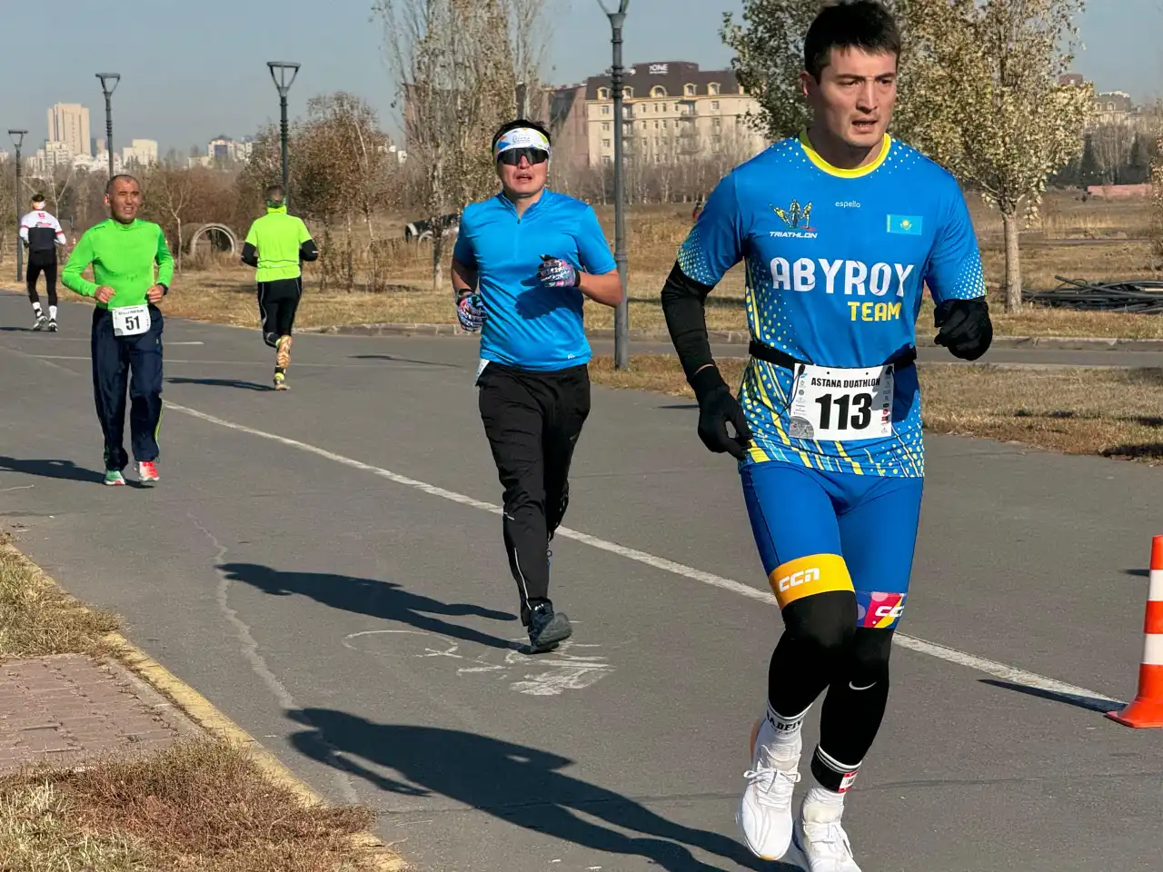 Астана дуатлоны: Әуесқой спортшылар Триатлон саябағында бас қосты