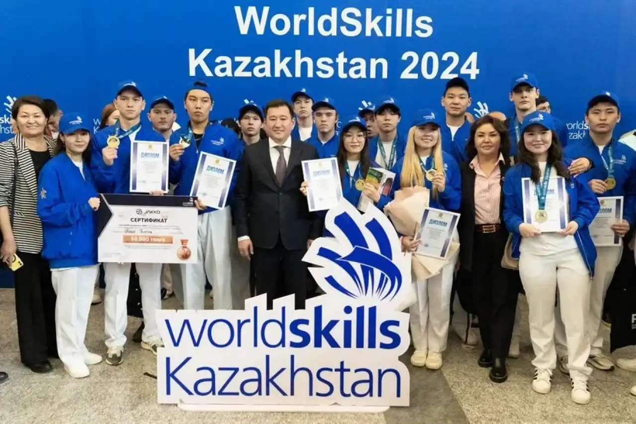 Елордалық студенттер «Worldskills2024» чемпионатында үздік нәтиже көрсетті