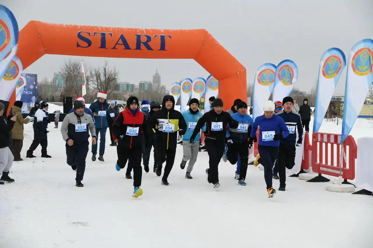 Елордада жаппай жүгіруден жарыс өтеді