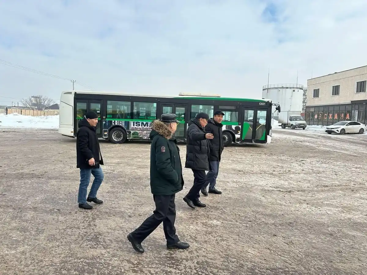 Астанада қоғамдық көлік жүргізушілеріне арналған демалыс алаңдарын абаттандыру жұмыстары басталды