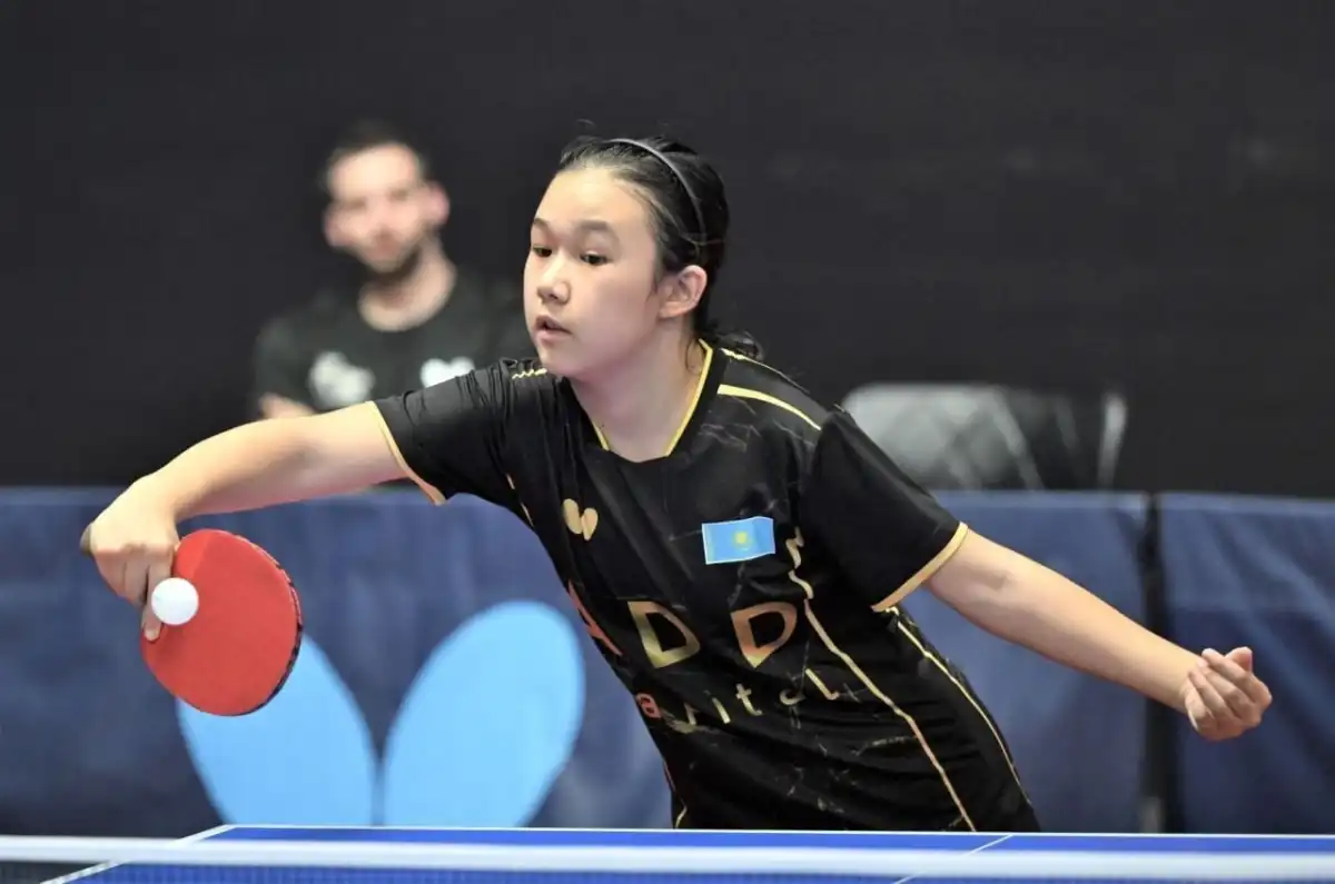 Жәния Бекмұхамбетова WTT Youth Contender турнирінде топ жарды