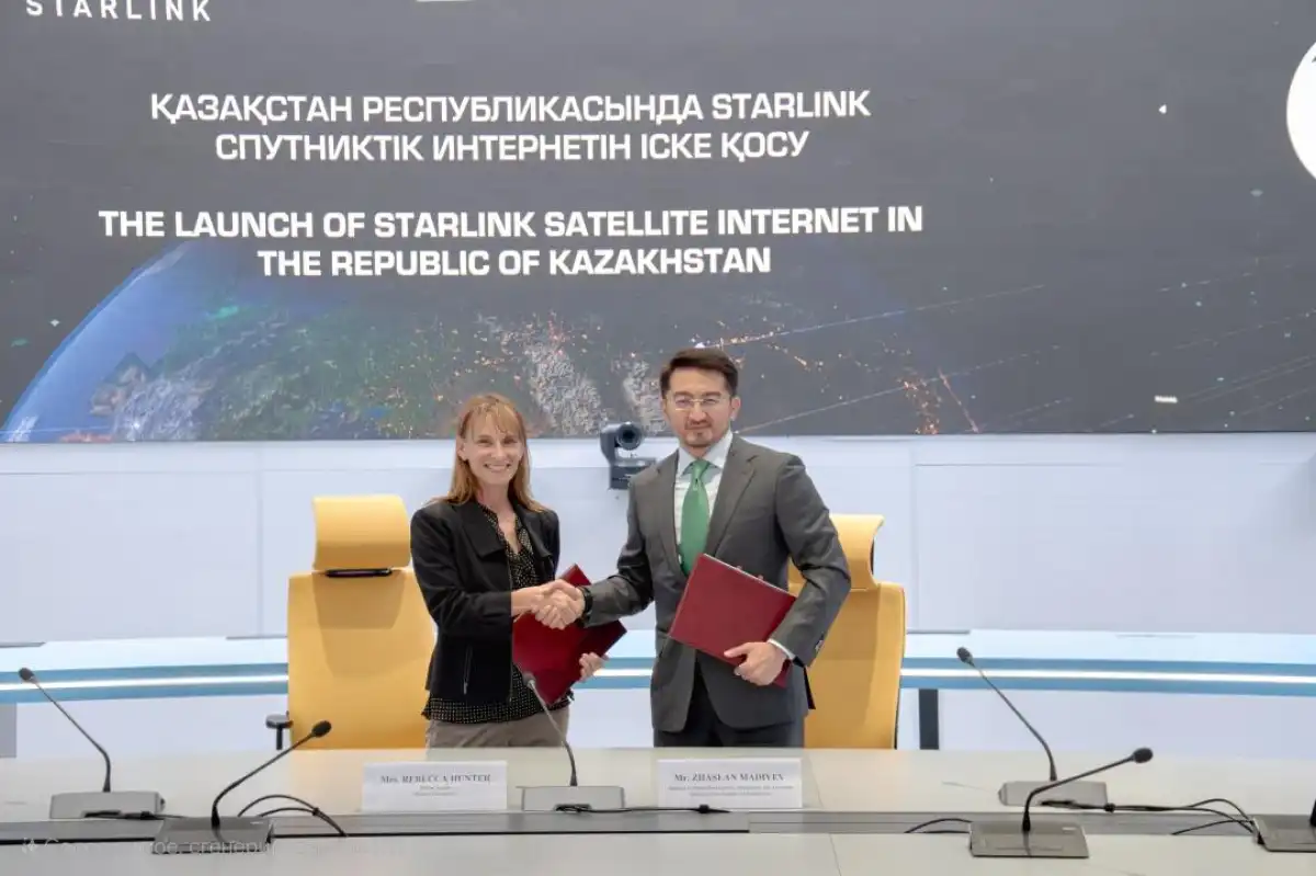 Starlink Қазақстанмен келісімге қол қойды