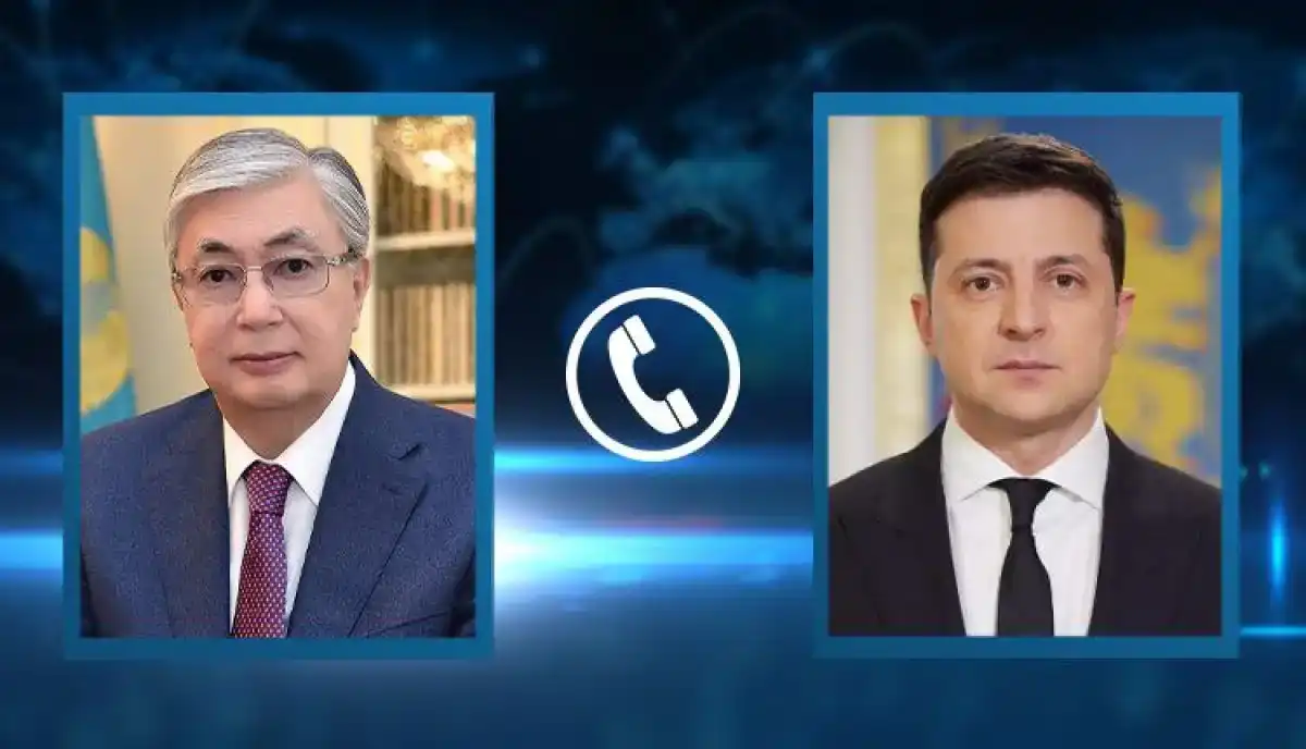 Мемлекет басшысы Украина Президентіне құттықтау жеделхатын жолдады