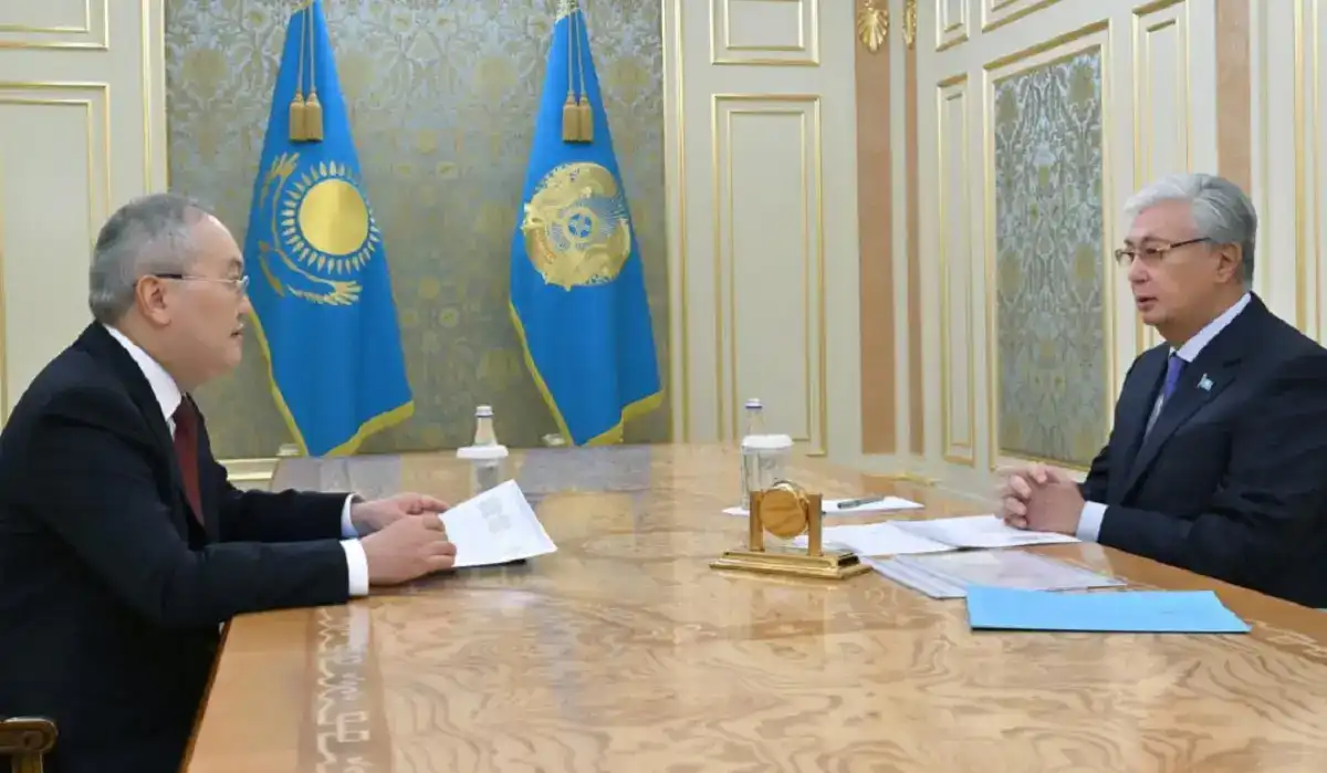Мемлекет басшысы Қаржылық мониторинг агенттігінің төрағасын қабылдады