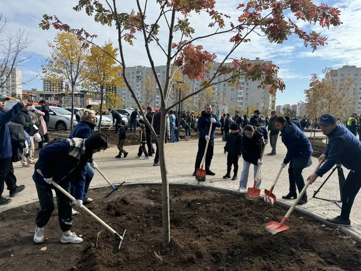 Елордада «Жұмысшы мамандықтар» аллеясы ашылды