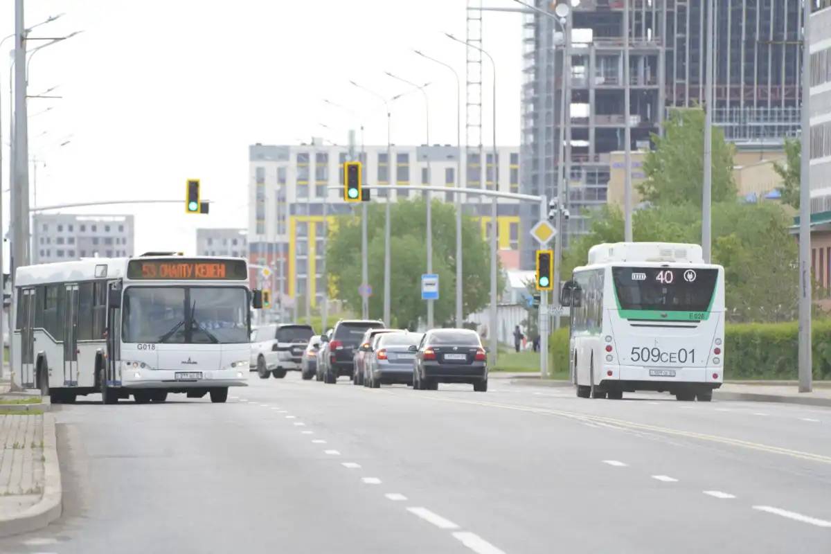 Астанада бірқатар автобустың қозғалыс бағыты өзгерді