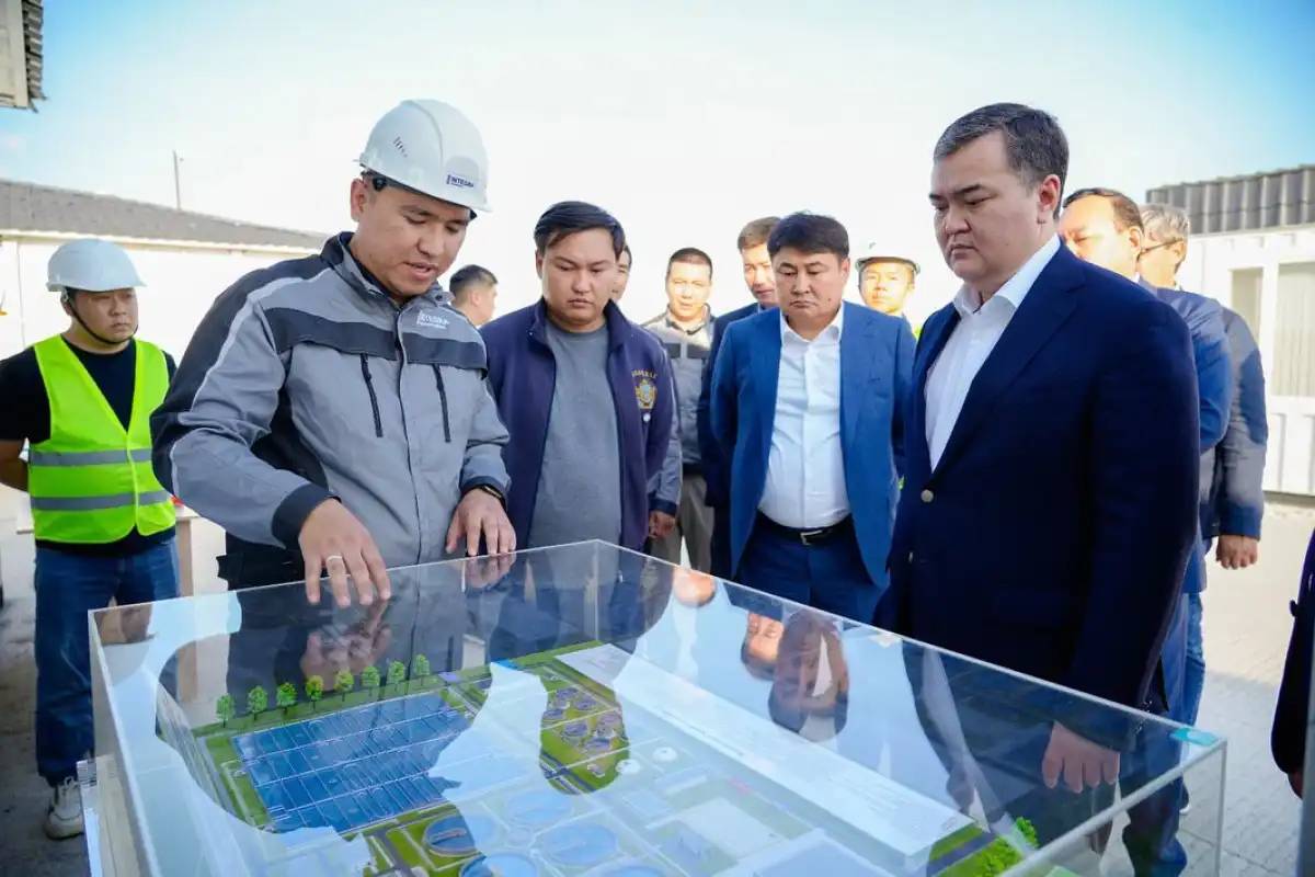 Қалада жаңа кәріз тазарту құрылысын салу жұмыстары басталды - Жеңіс Қасымбек