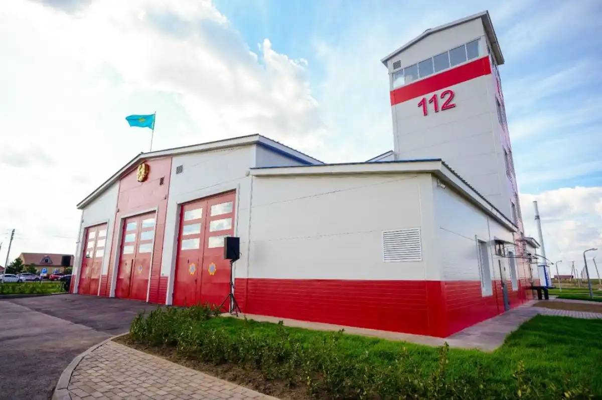 Астанада жаңа өрт депосы ашылды