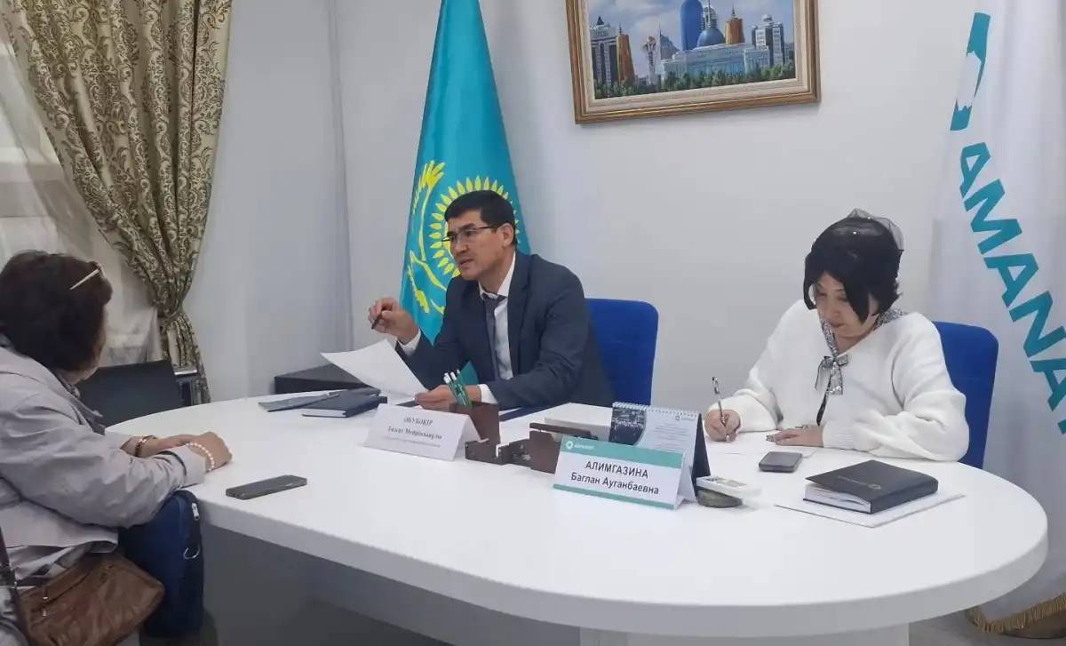 AMANAT партиясының елорда филиалы қала тұрғындарының нақты мәселелерін шешті