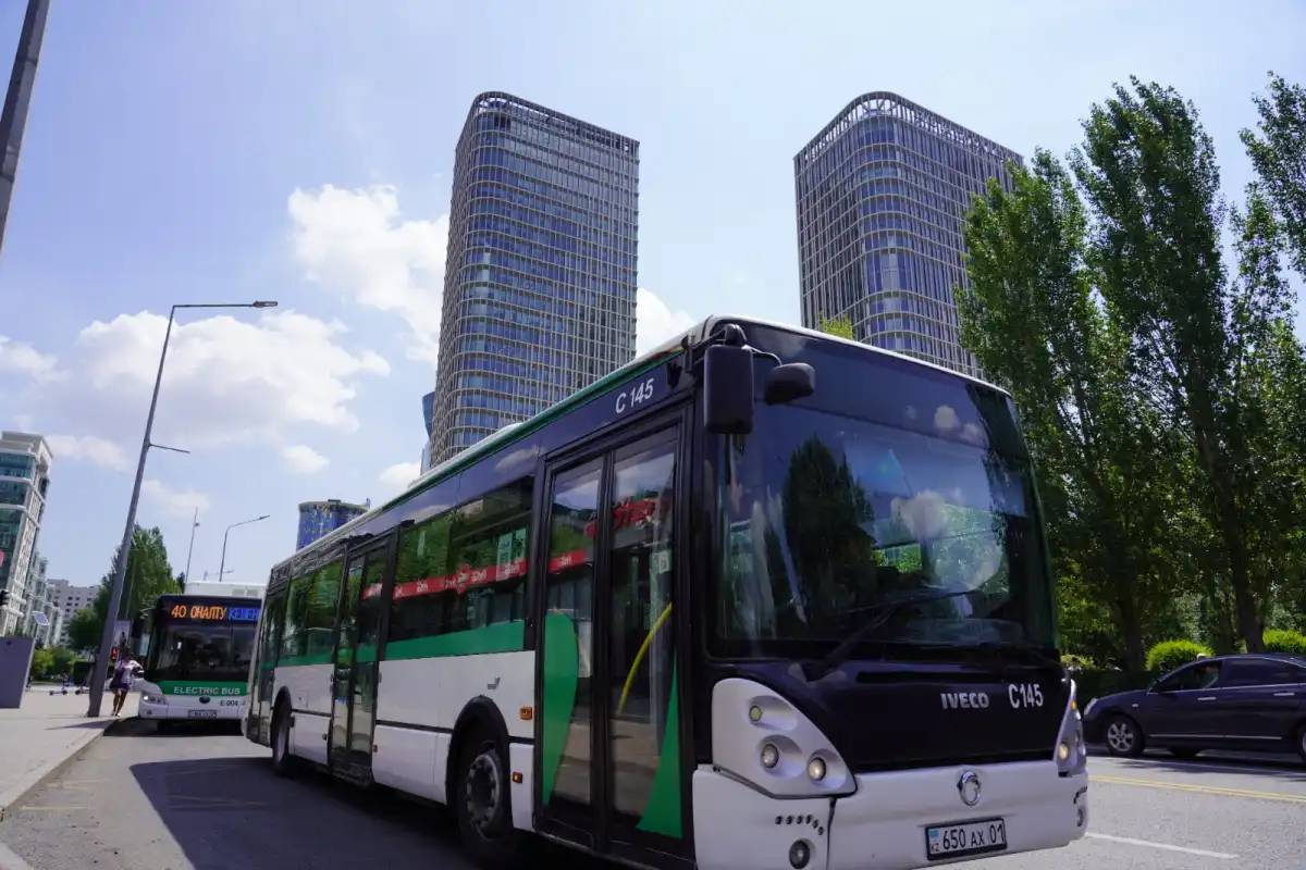 Елордада он алты автобустың қозғалыс бағыты өзгерді