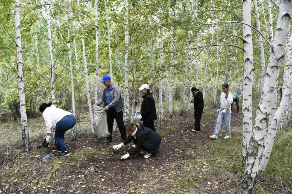 Астанада Спорт күніне арналған ауқымды экологиялық акция өтті