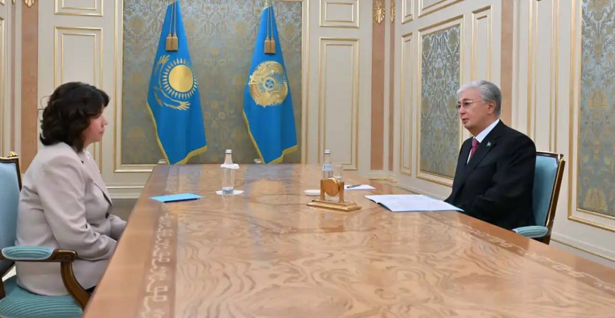 Тоқаев жаңадан тағайындалған Оқу-ағарту министрін қабылдады