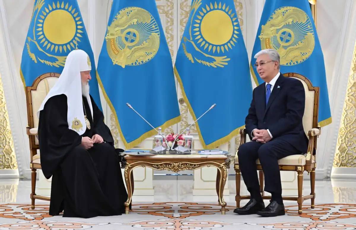 Тоқаев Мәскеу және бүкіл Ресей патриархымен кездесті
