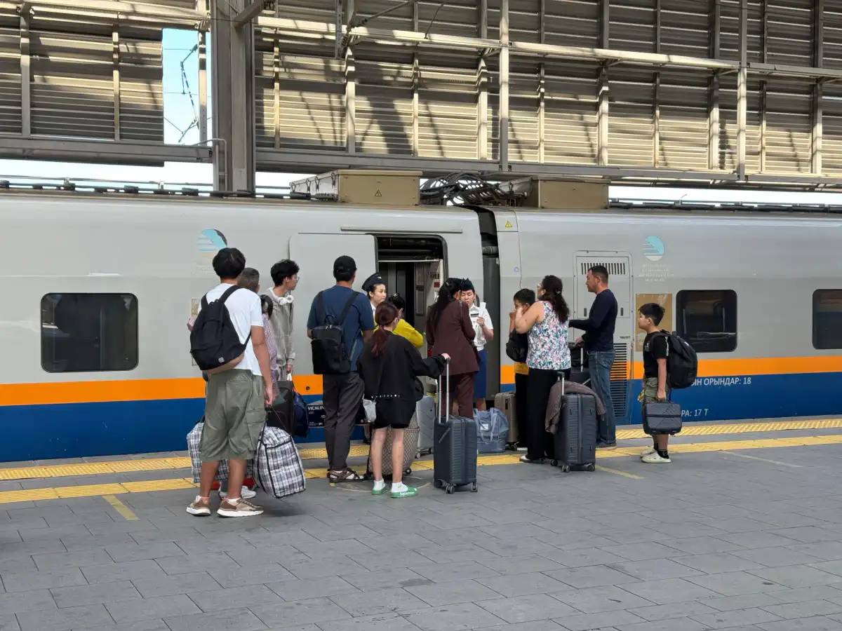 Биыл жазда пойызбен 4 миллионнан астам  жолаушы тасымалданды