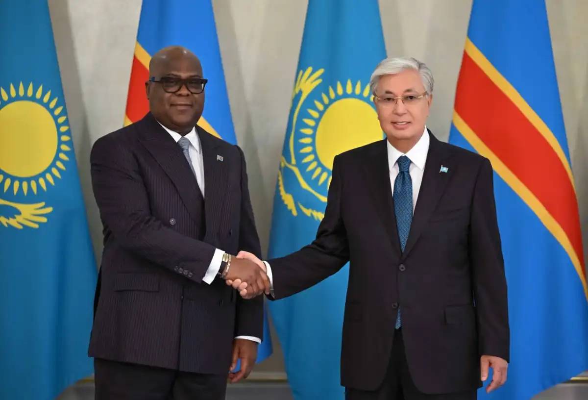 Қазақстан мен Конго Демократиялық Республикасының президенттері келіссөз жүргізді