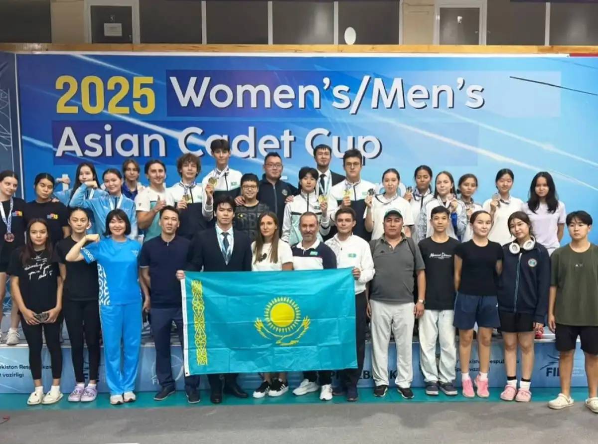 Қазақстан семсерлесуден кадеттер арасындағы Азия кубогында алтын медаль жеңіп алды
