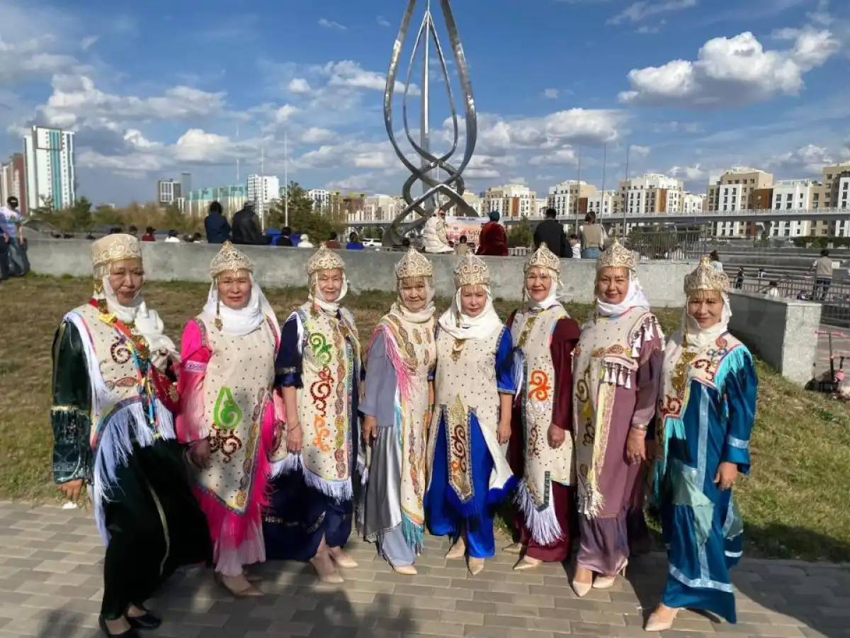 Елордада сәнқой әжелер арасында этнофестиваль өтті