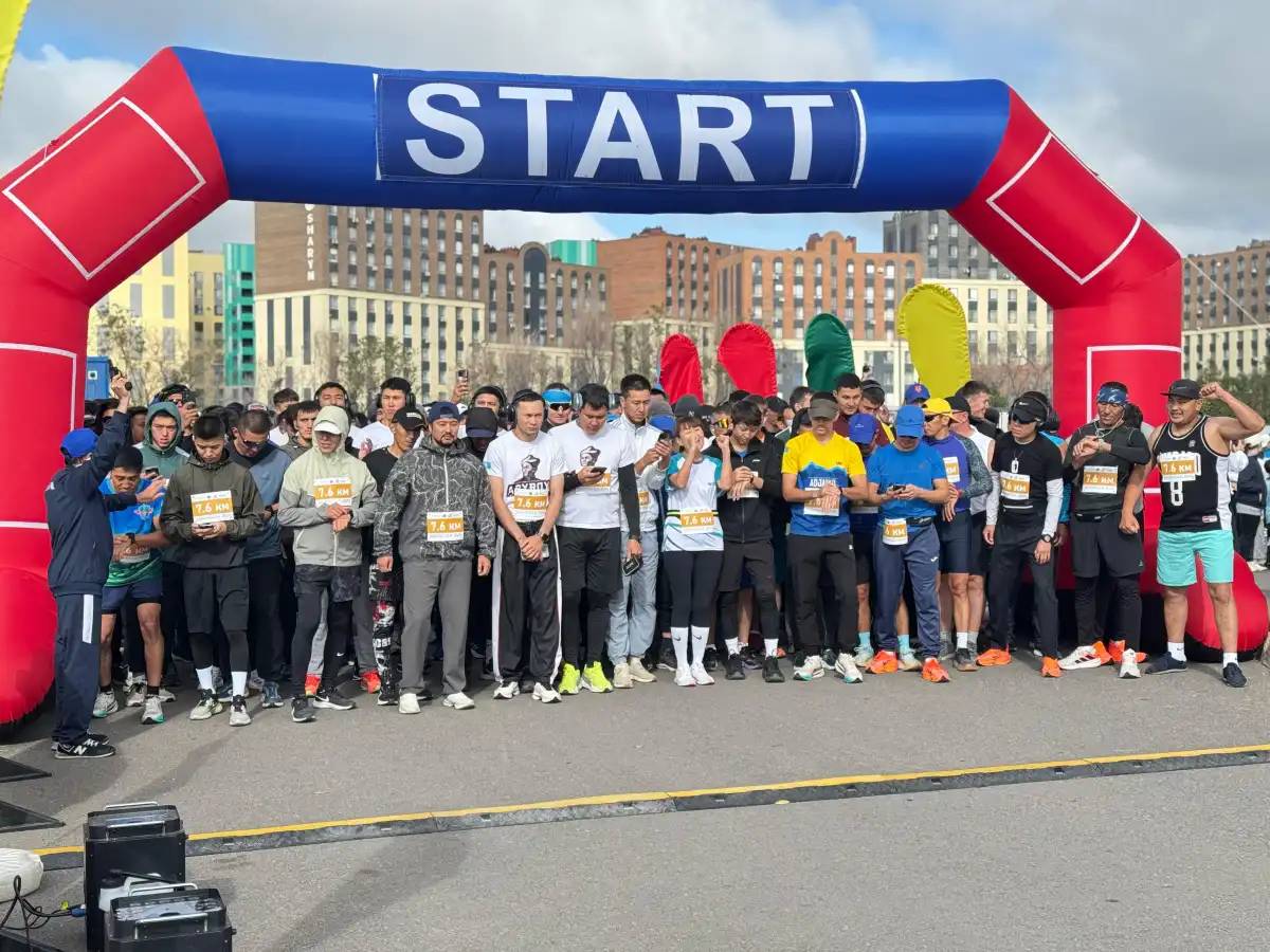 Елордада Конституция күніне орай өткен Saryarqa Run жүгірісіне 1500 адам қатысты