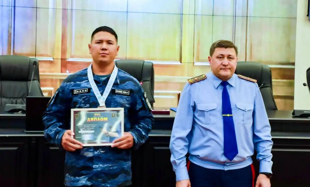 Елордалық полицейлер республикалық жарыста жоғары марапаттарға ие болды