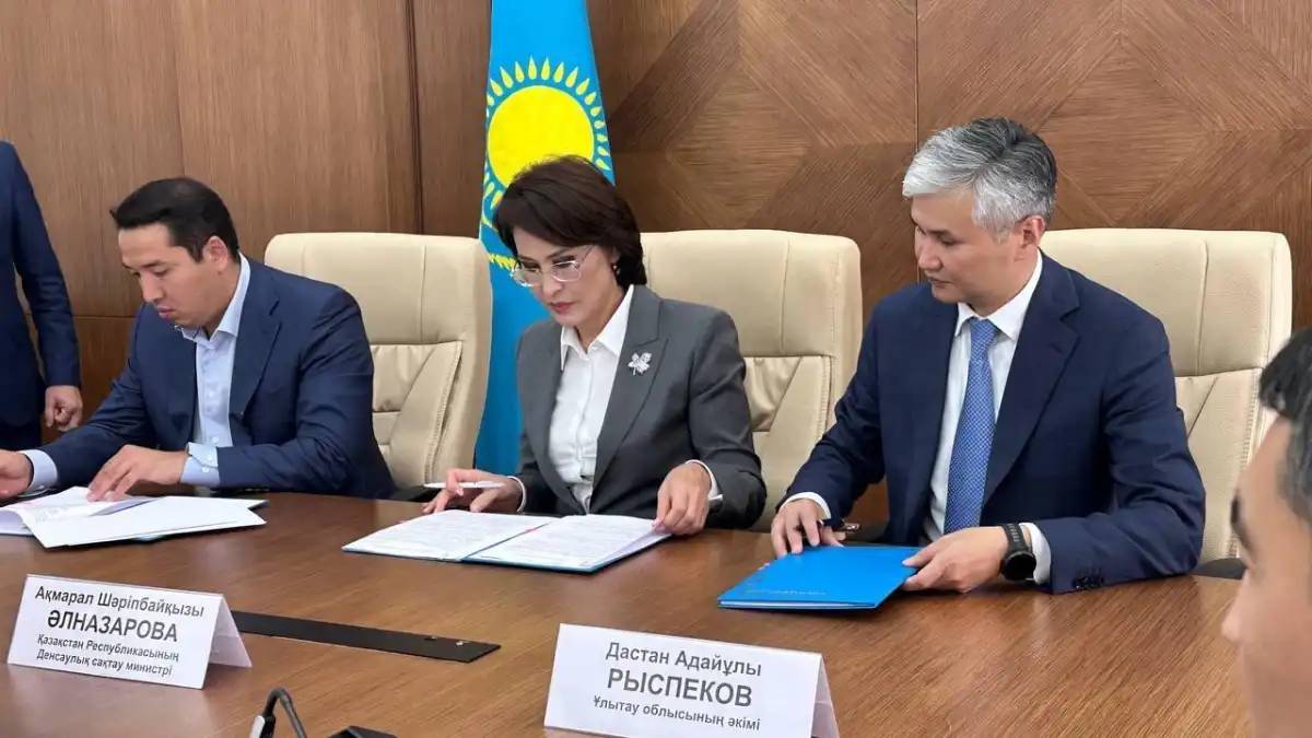 Денсаулық сақтау министрі Ұлытау облысының бірқатар медициналық ұйымдарын аралады