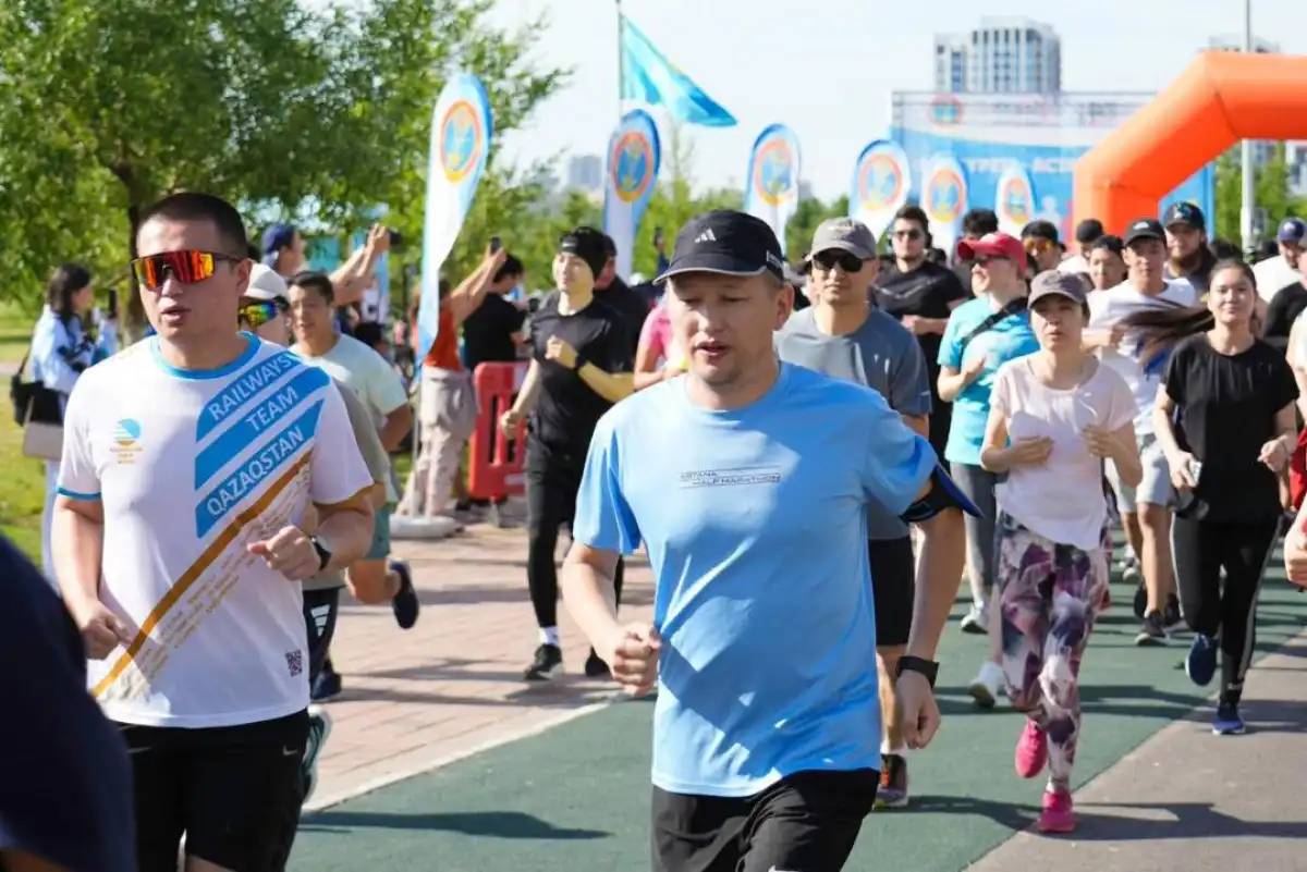 Астанада Конституция күніне орай  жаппай жүгіру жарысы өтеді