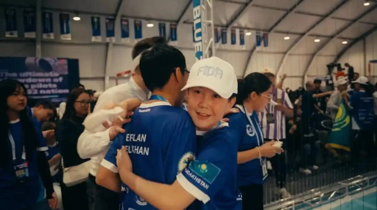 Мектеп оқушылары FIDA дрон-соккер әлем чемпионатына қатысып жатыр