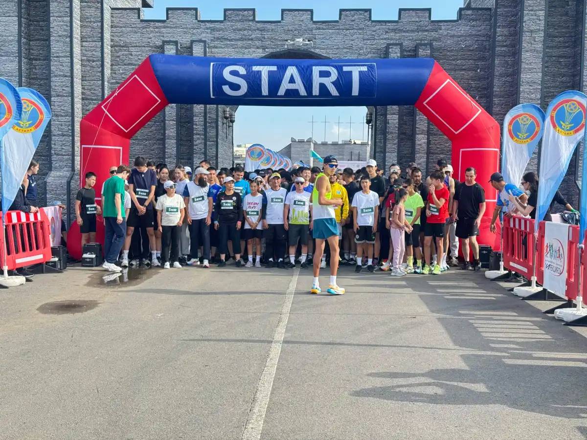 Елордадағы Almaty run бұқаралық жүгірісіне 2 500 адам қатысты