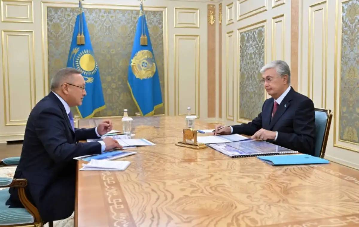 Жетісу облысының әкімі Президентке есеп берді