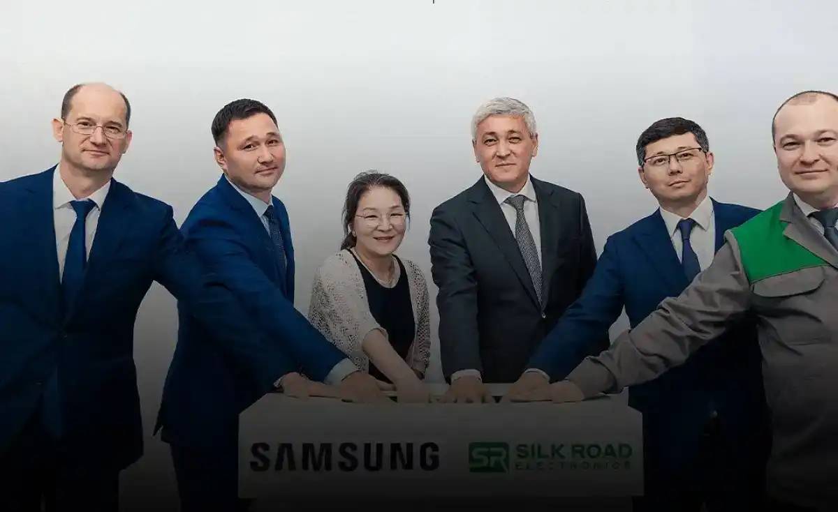 Қазақстанда Samsung теледидарлары мен кір жуғыш машиналарын өндіру басталды